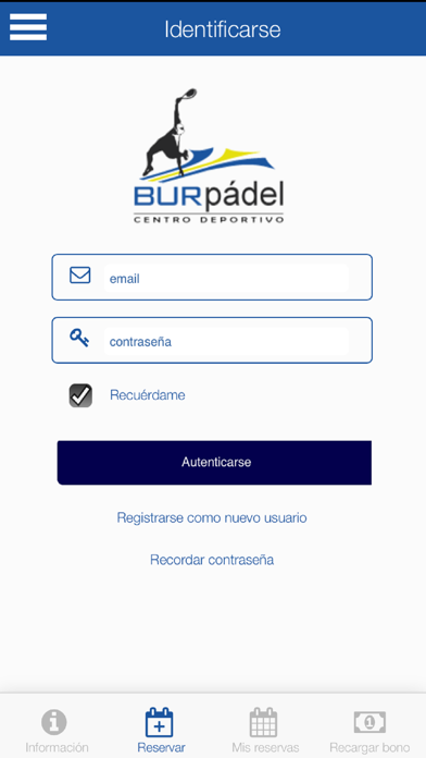 BurPadel Reservas Screenshots