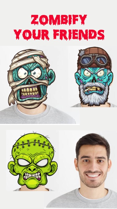 Zombie Booth HD Photo Editor Screenshots