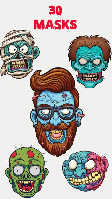 Zombie Booth HD Photo Editor Screenshots