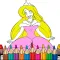 Princess Coloring Pages & Book