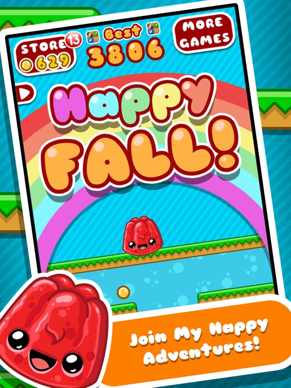 Captures d'écran de Happy Fall - Fall Down iPad 