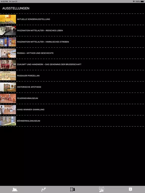 Veste Oberhaus iPad Screenshots