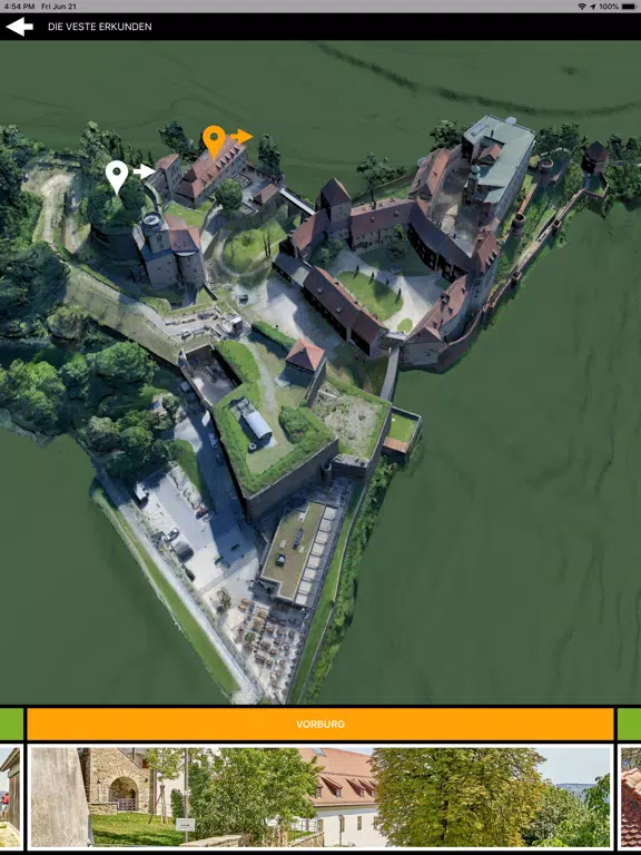 Veste Oberhaus iPad Screenshots