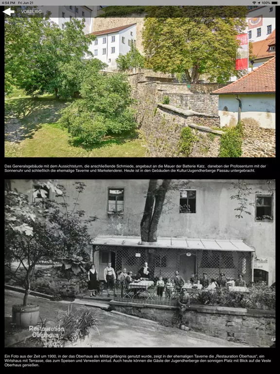 Veste Oberhaus iPad Screenshots