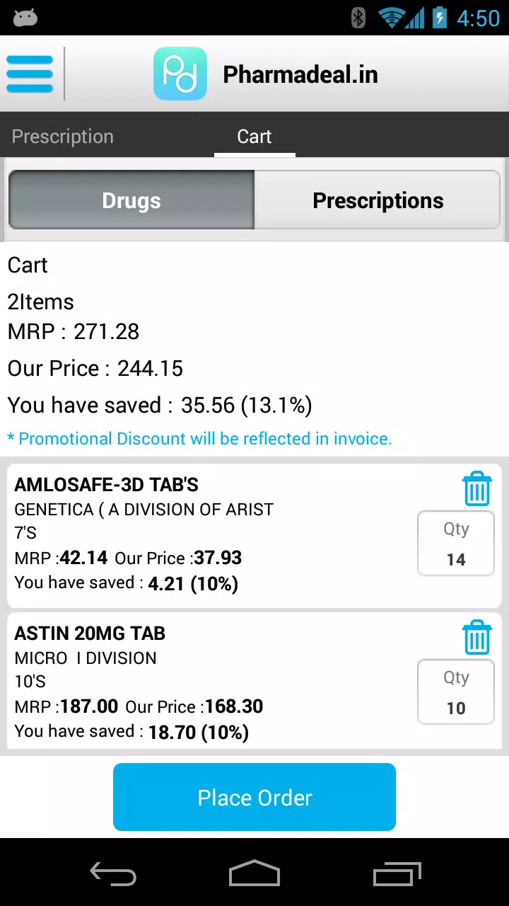 Pharmadeal Screenshots