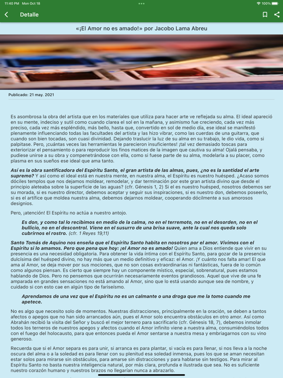 Revista Rayo De Luz iPad Screenshots