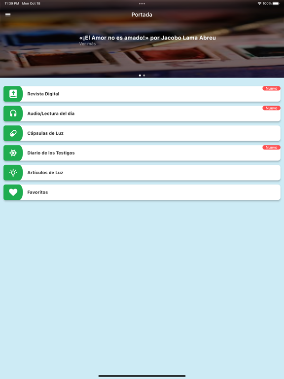 Revista Rayo De Luz iPad Screenshots