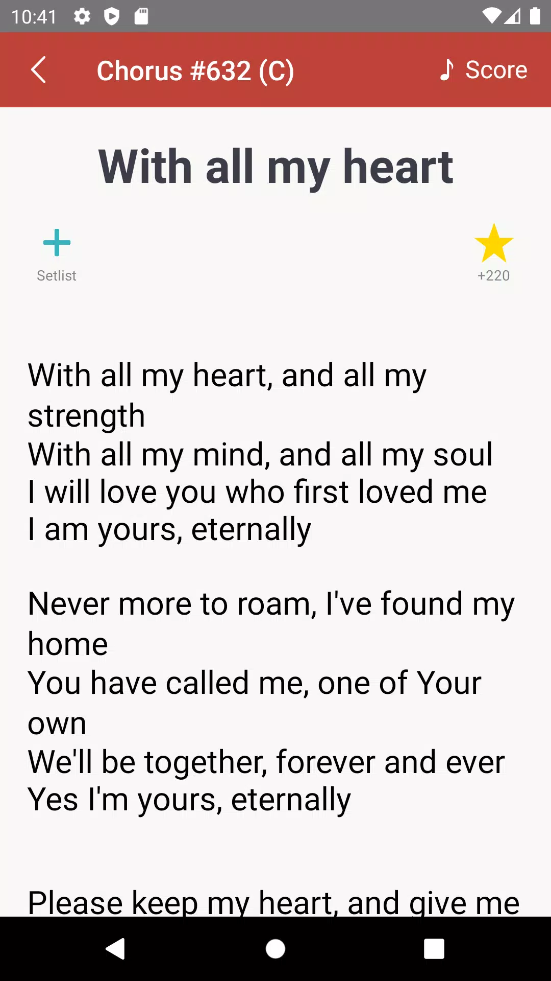 Revival Fellowship SongLight Screenshots
