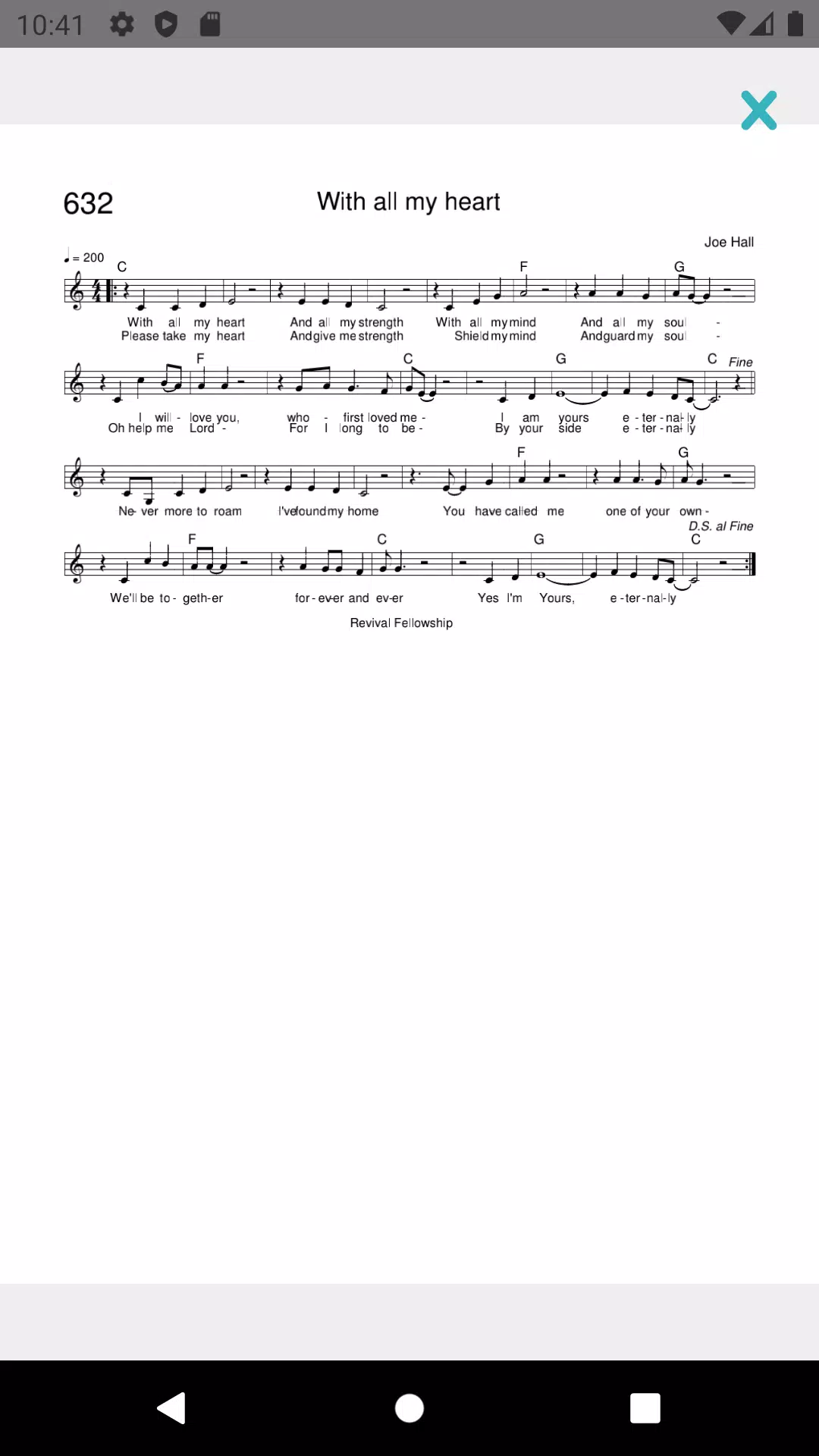 Revival Fellowship SongLight Screenshots