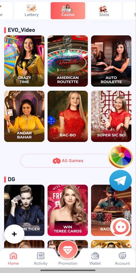Baccarat Games Apk Screenshots