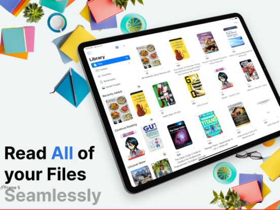 Uncover: Ebook Reader iPad Screenshots