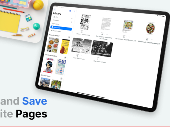 Uncover: Ebook Reader iPad Screenshots