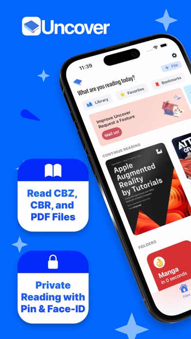 Uncover: Ebook Reader Screenshots