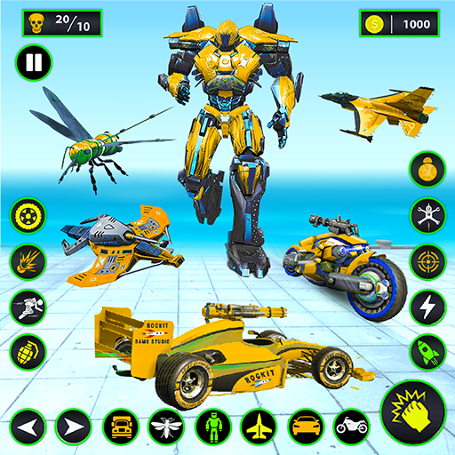 Robot Transform-Robot Car Game