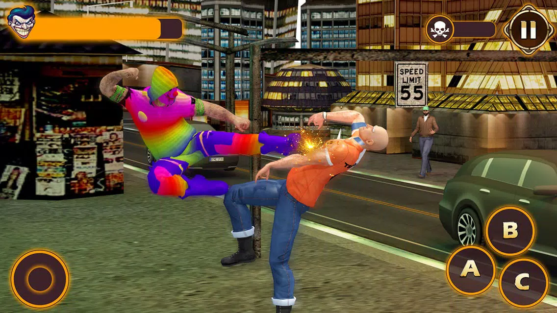 Scary Clown Killer Attack Game应用截图