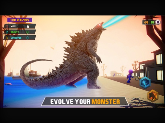تصاویر Monster City: Destruction Game iPad 
