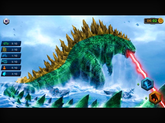 تصاویر Monster City: Destruction Game iPad 