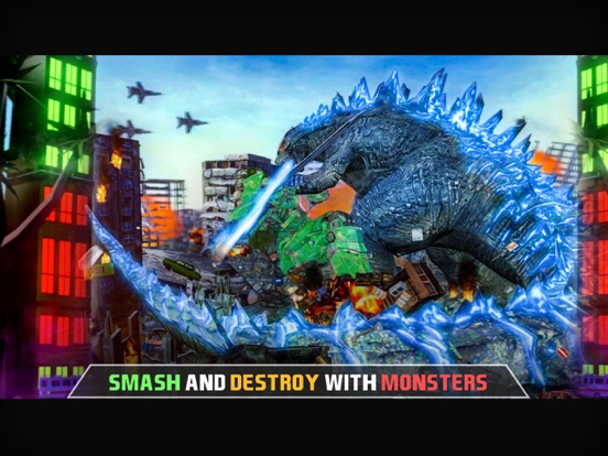 تصاویر Monster City: Destruction Game iPad 