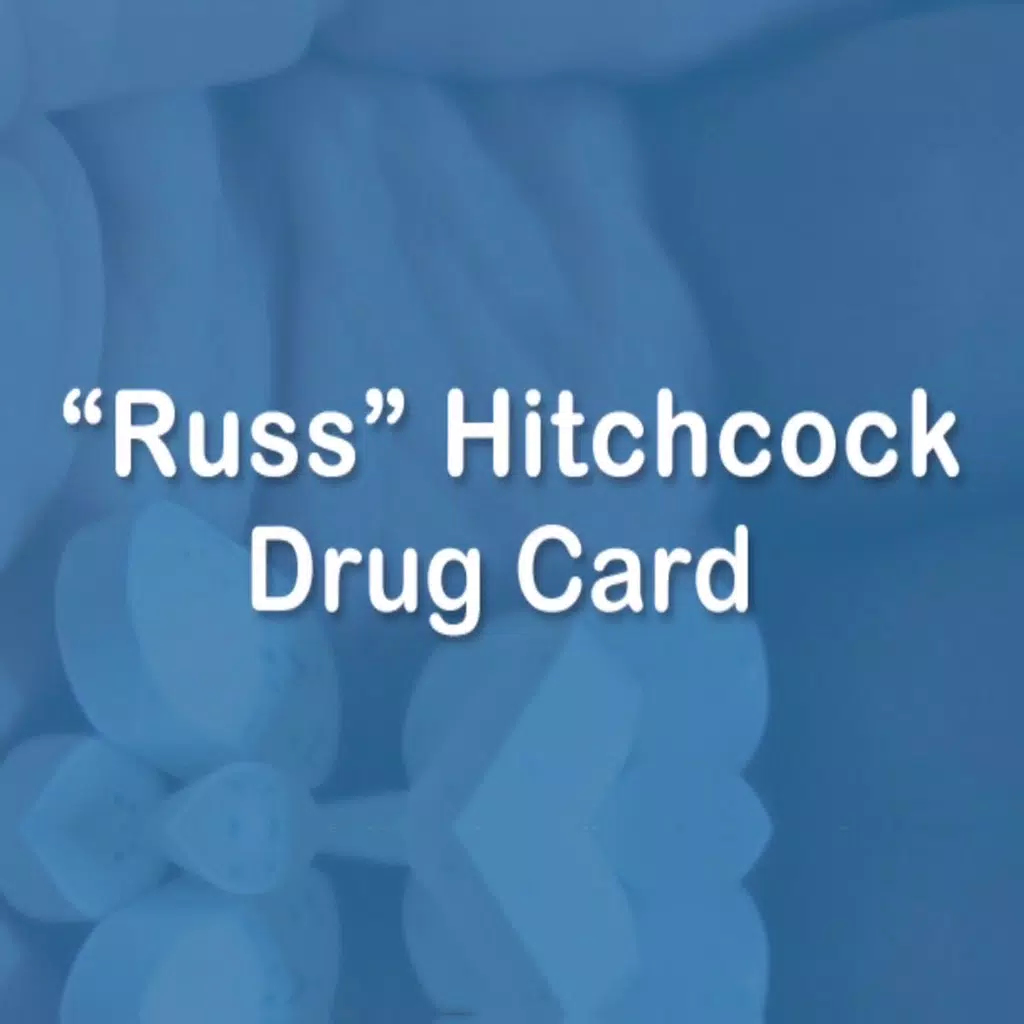 "Russ" Hitchcock Drug Card "Russ" Hitchcock Drug Card