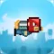 Action of Jet-pack Man - Fun Easy Physics Tap Jump 8-Bit Pixel Adventure For Kids