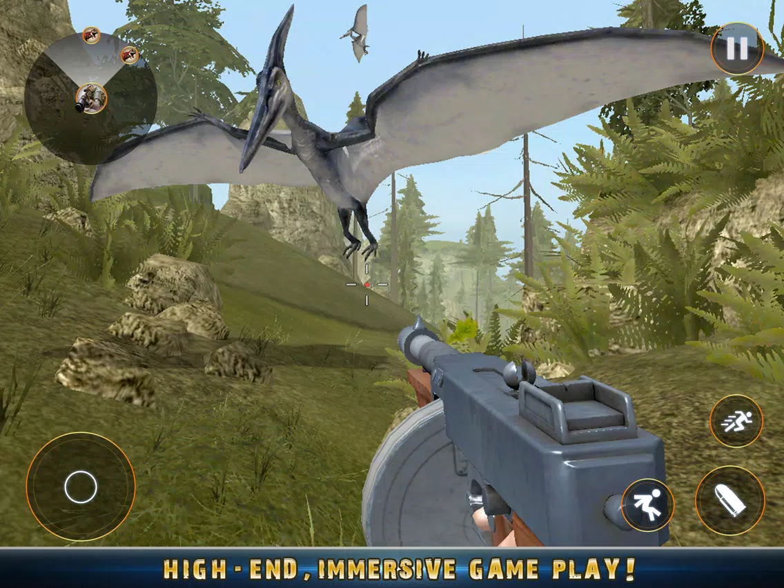 Real Dino Jungle Hunter Pro 3D iPad 应用截图