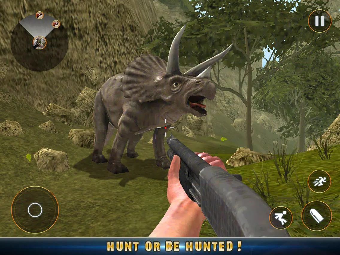 Real Dino Jungle Hunter Pro 3D iPad 应用截图