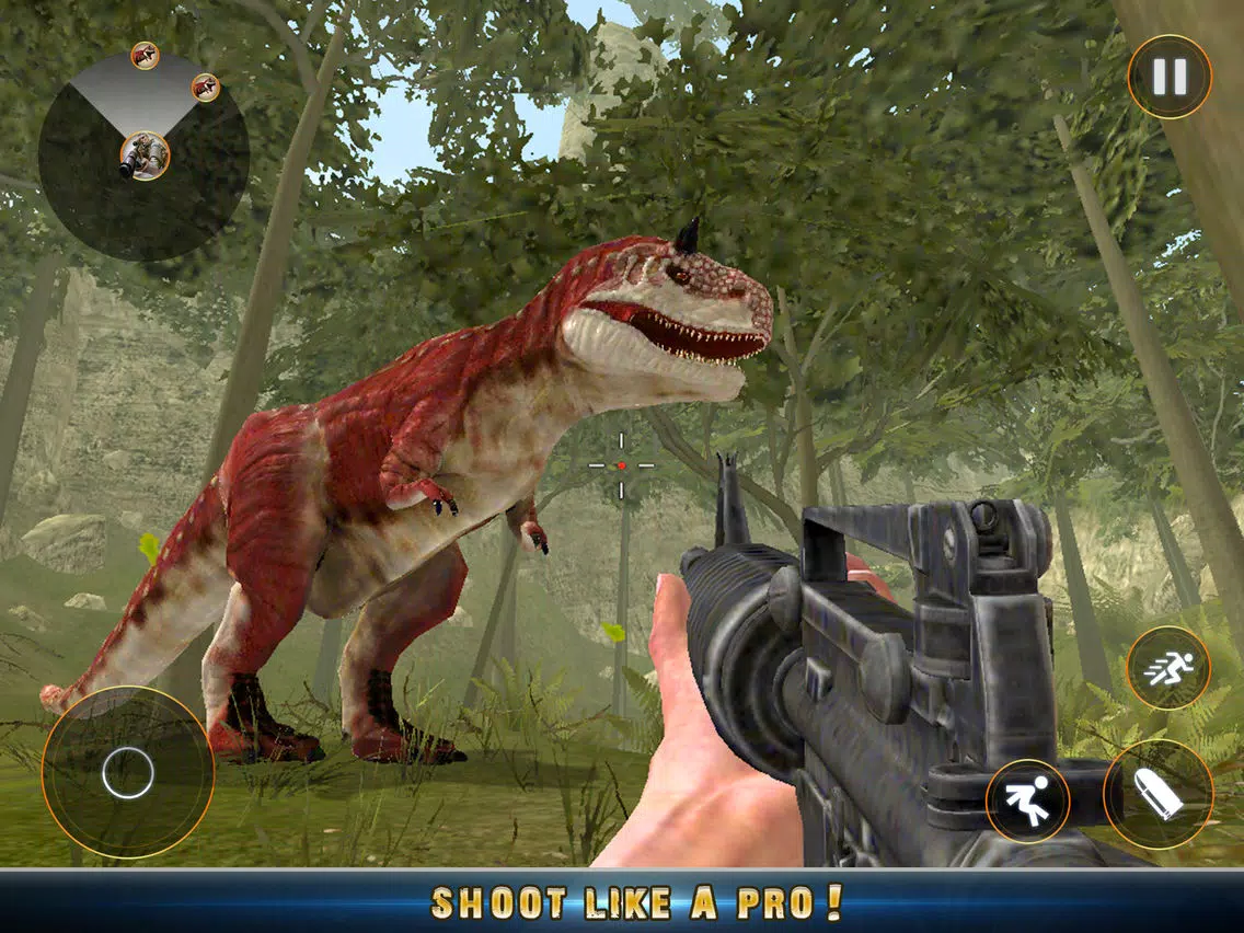 Real Dino Jungle Hunter Pro 3D iPad 应用截图