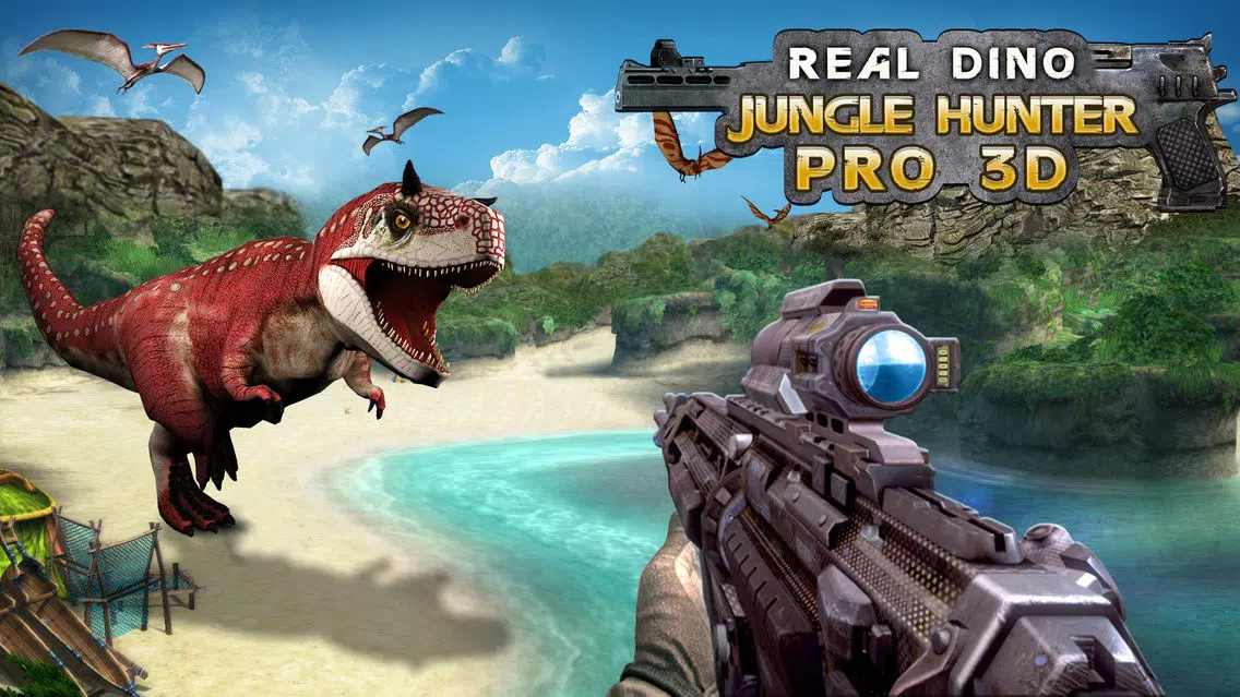 Real Dino Jungle Hunter Pro 3D应用截图