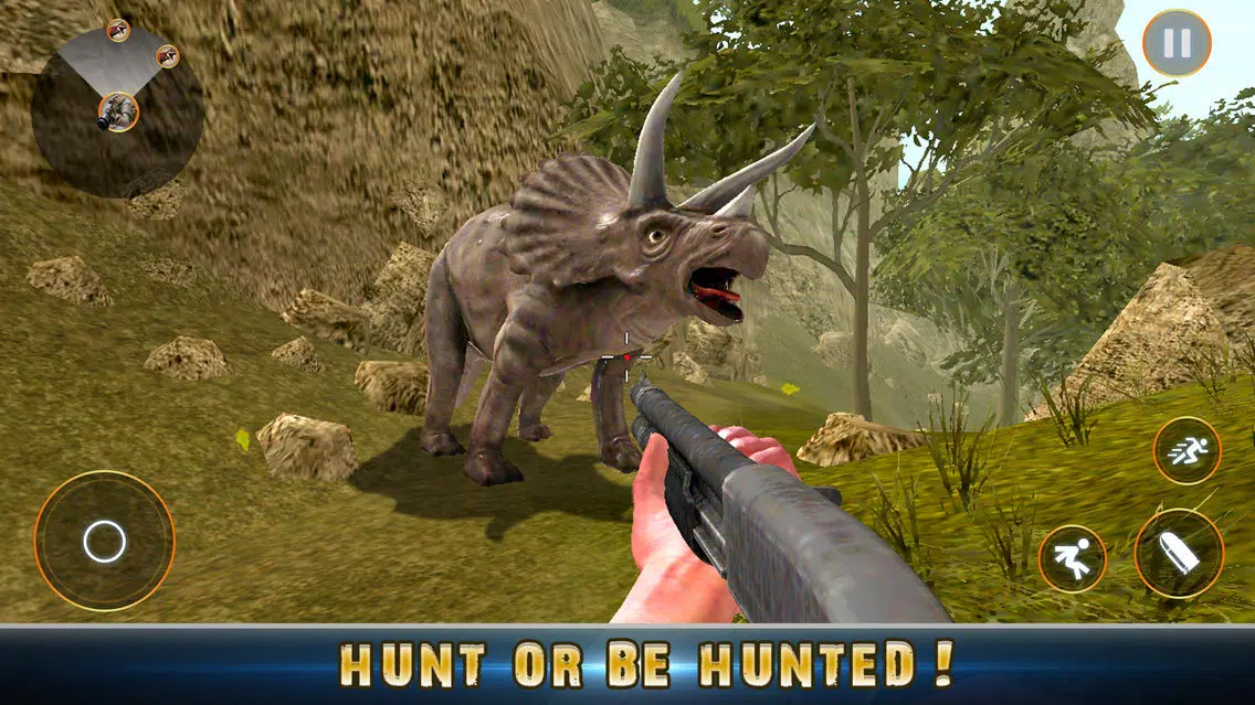 Real Dino Jungle Hunter Pro 3D应用截图