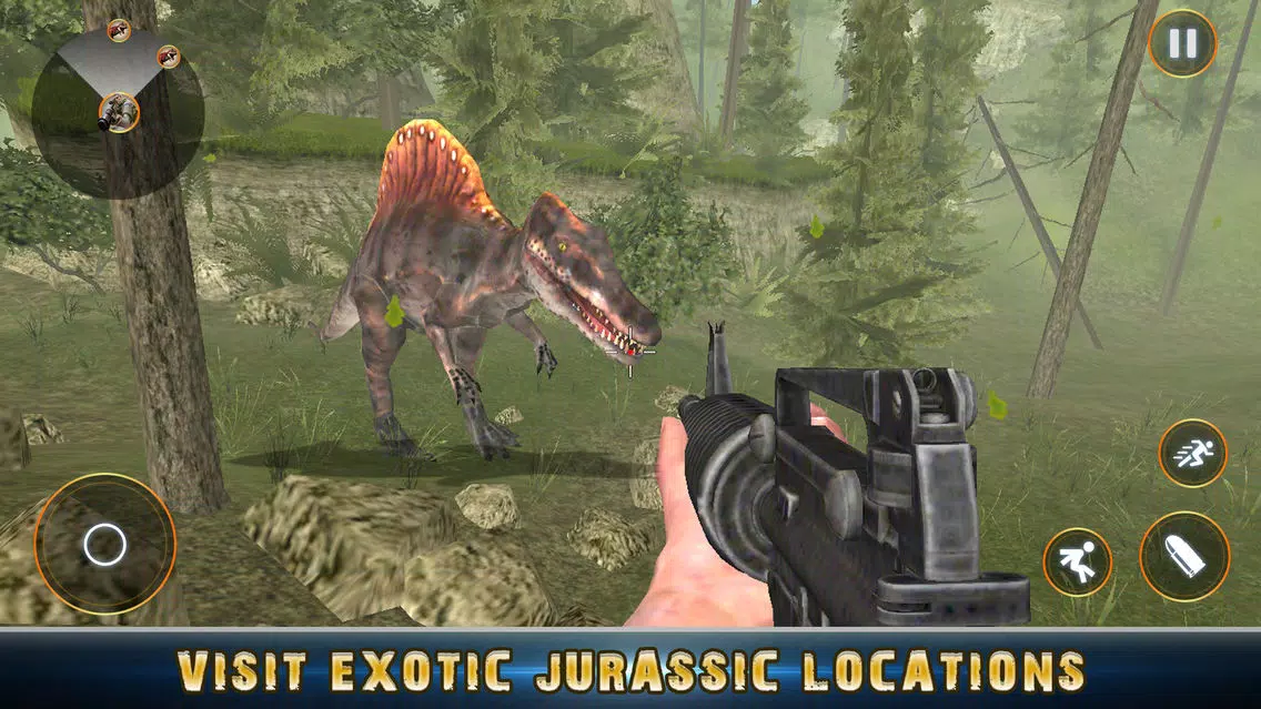 Real Dino Jungle Hunter Pro 3D应用截图