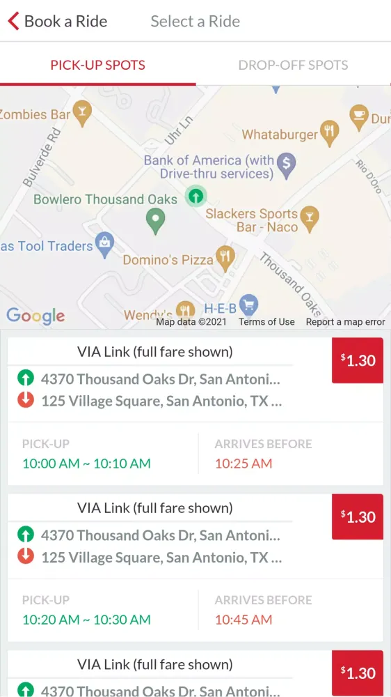 VIA Link Screenshots