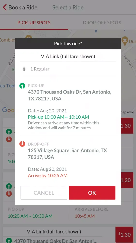 VIA Link Screenshots