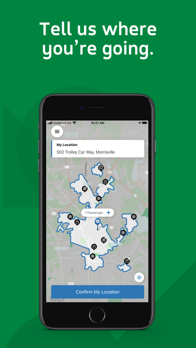 Morrisville Smart Shuttle Screenshots