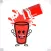 Happy Soda Glass