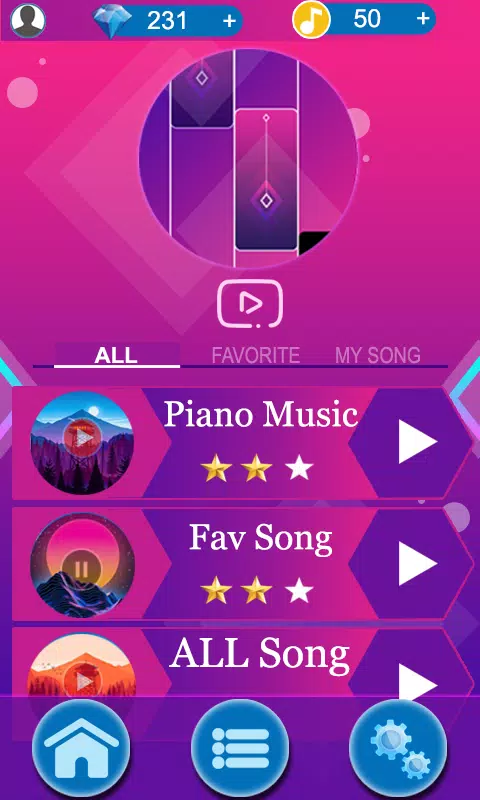 Swan et Neo Piano Tiles Game应用截图