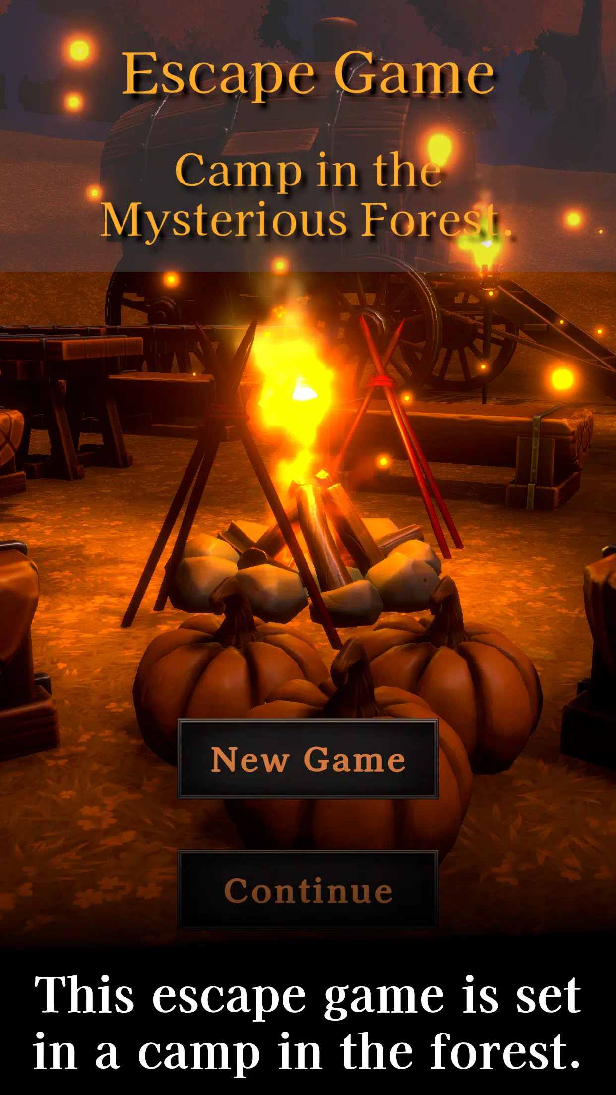 Screenshot di Escape Game: Camp in Forest