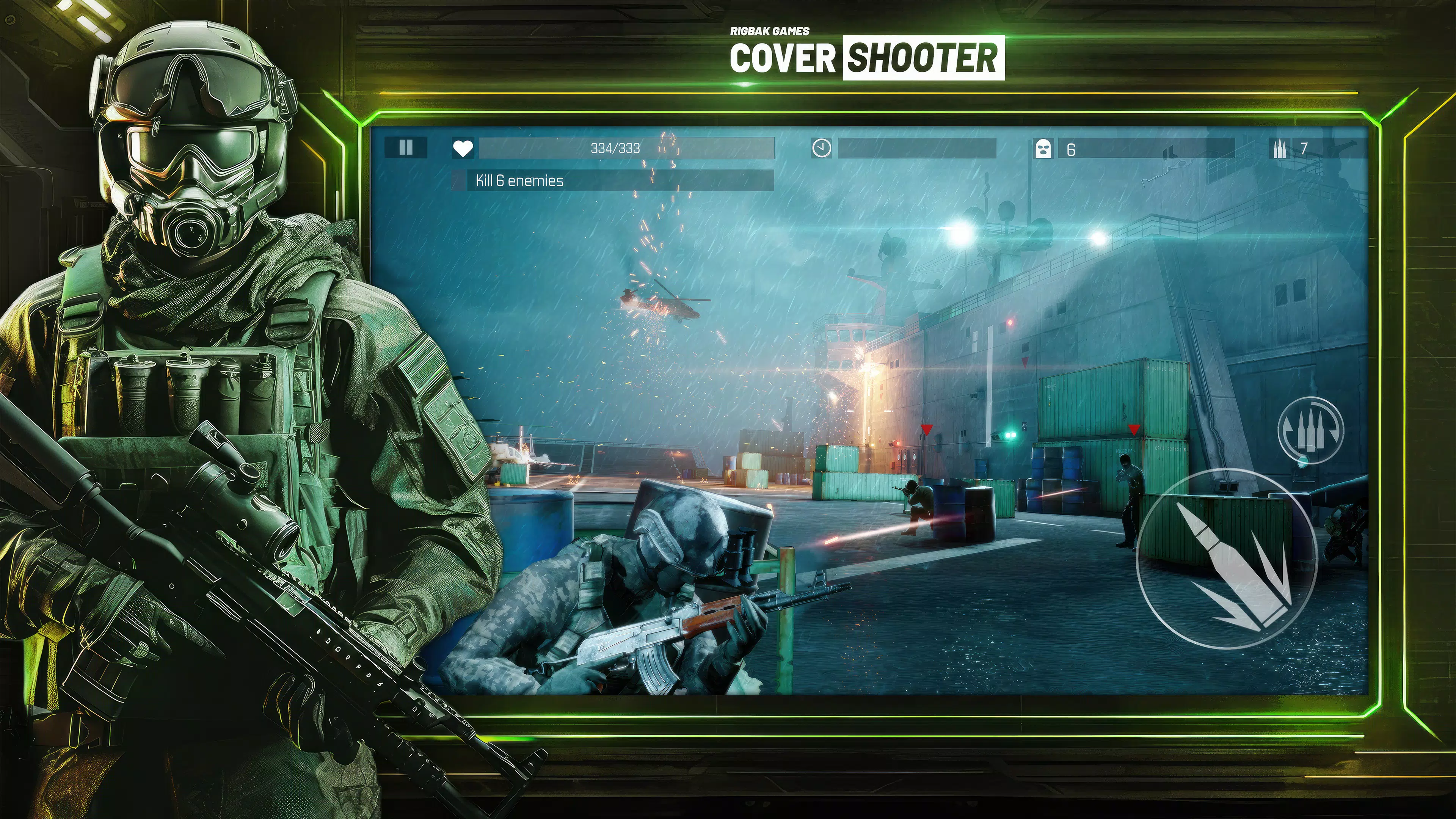 Cover Shooter: Gun Shooting Screenshots