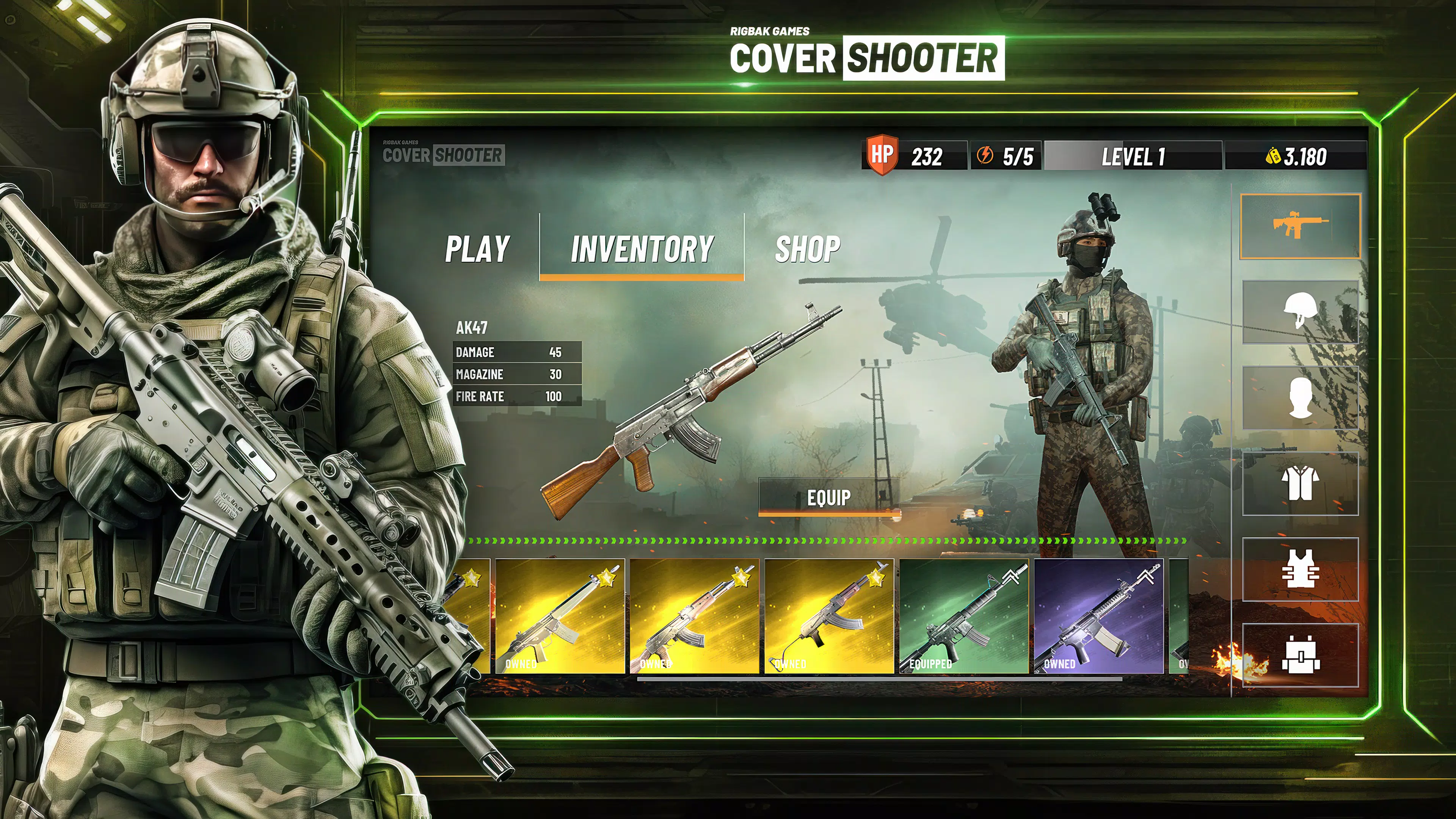 Cover Shooter: Gun Shooting Screenshots