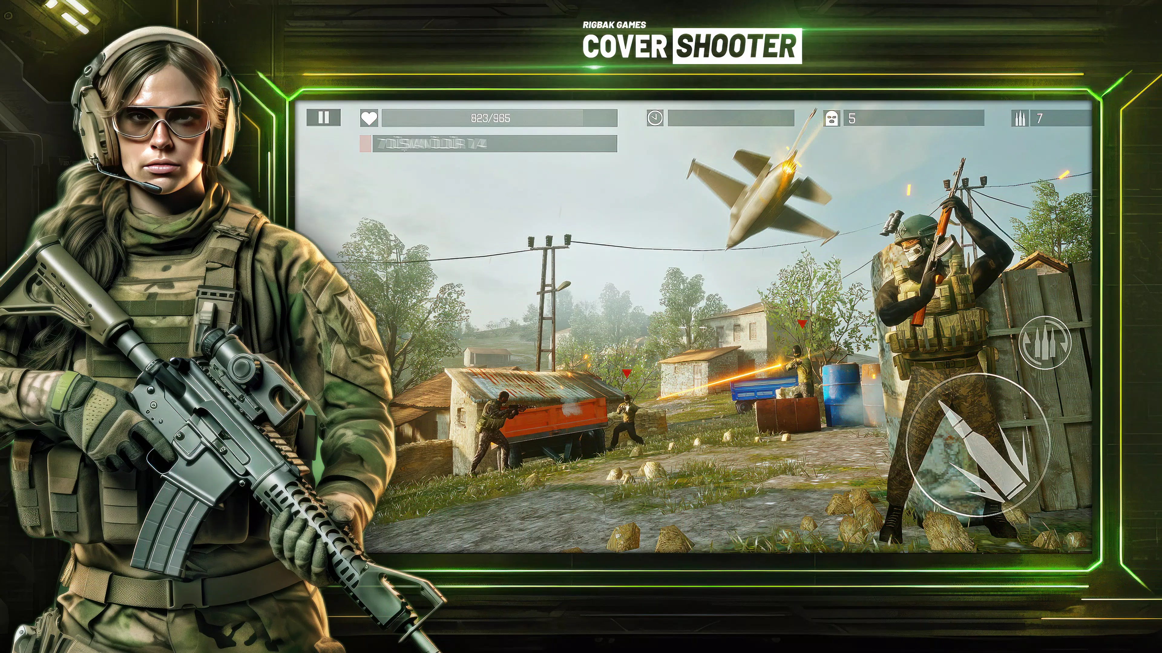 Cover Shooter: Gun Shooting Screenshots