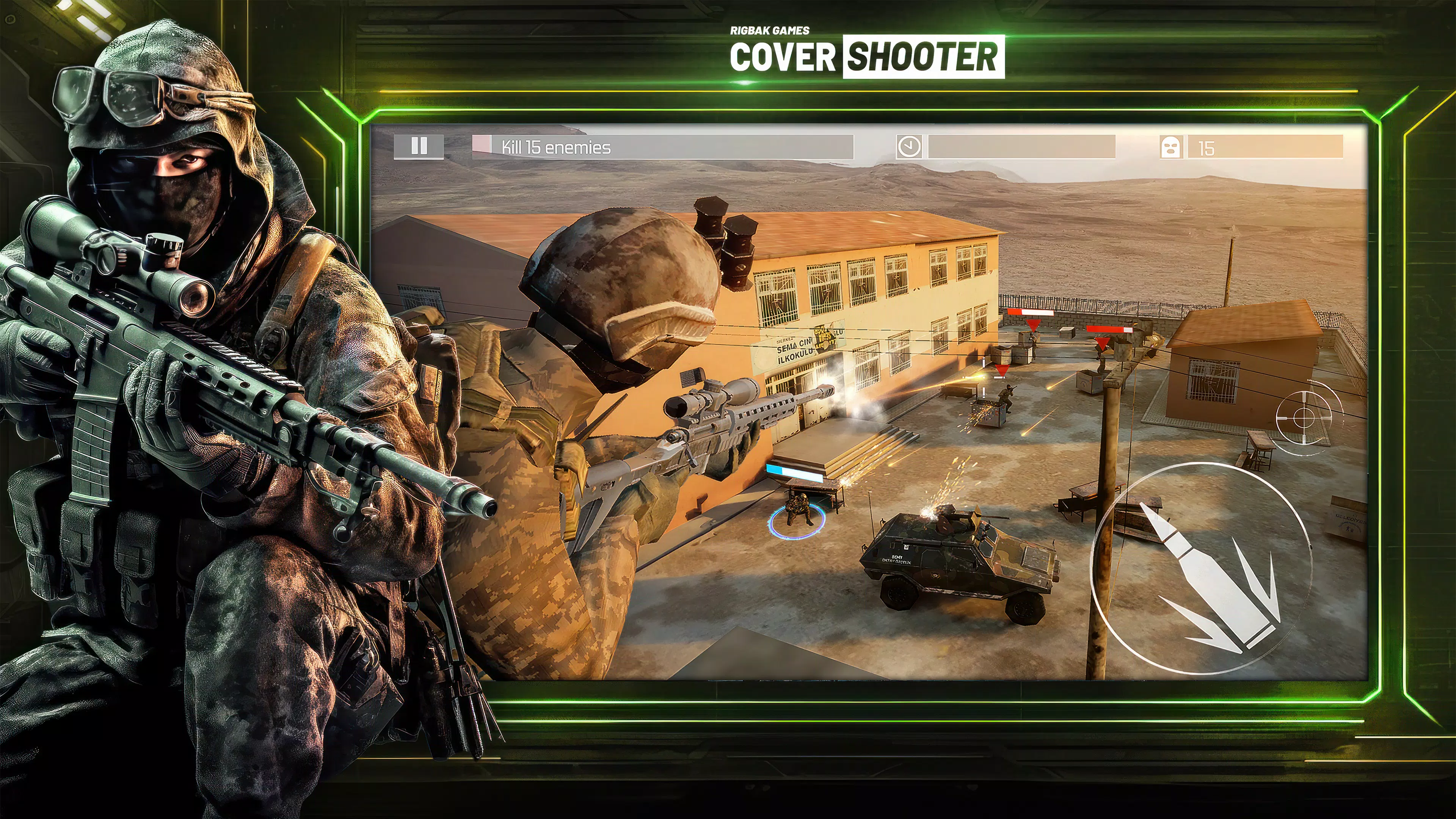 Cover Shooter: Gun Shooting Screenshots