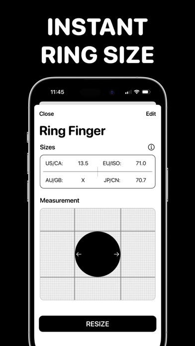 Ring Sizer Tool Screenshots