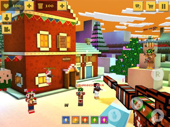 Block Force - 3D Pixel Shooter iPad 应用截图