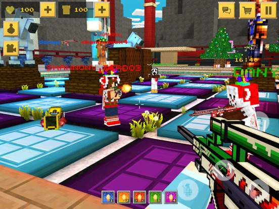 Block Force - 3D Pixel Shooter iPad 应用截图