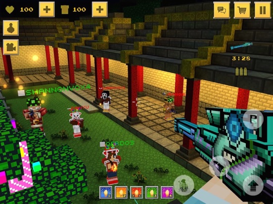 Block Force - 3D Pixel Shooter iPad 应用截图