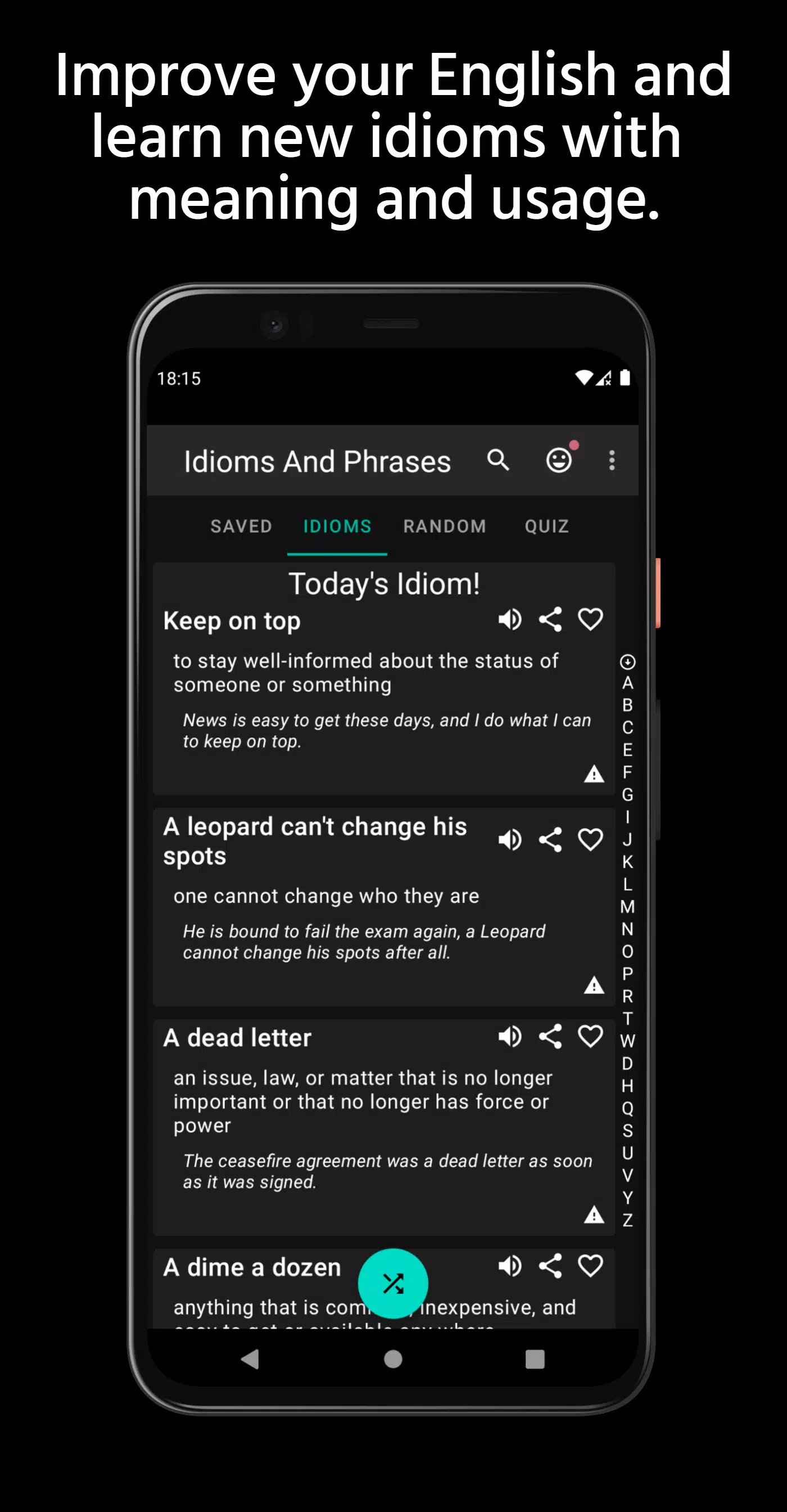 Idioms And Phrases Screenshots