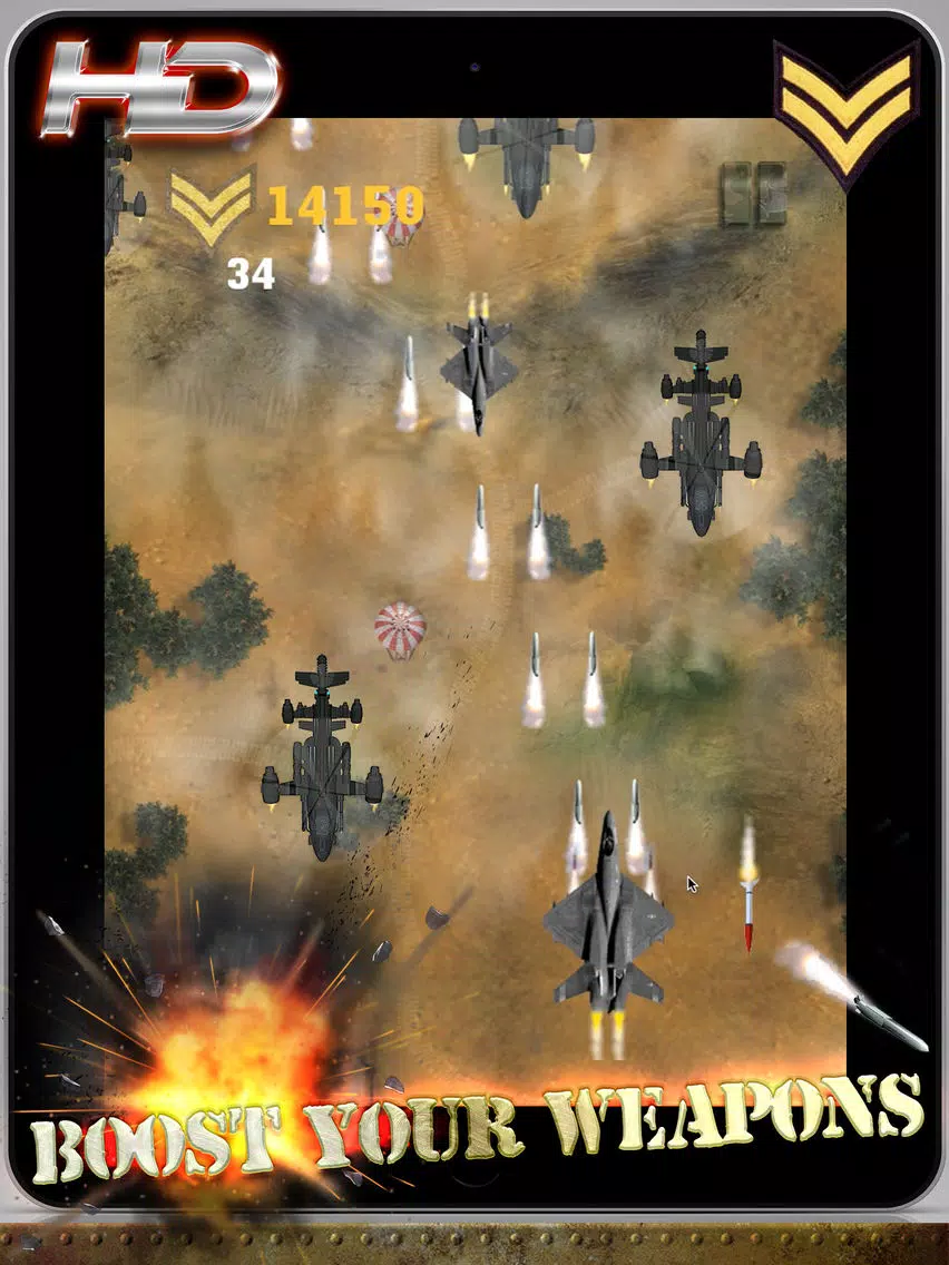 Air Command Special Ops - Desert War Helicopter Edition iPad 應用截圖