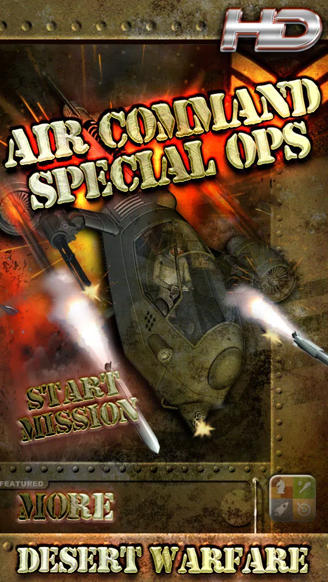 Air Command Special Ops - Desert War Helicopter Edition應用截圖