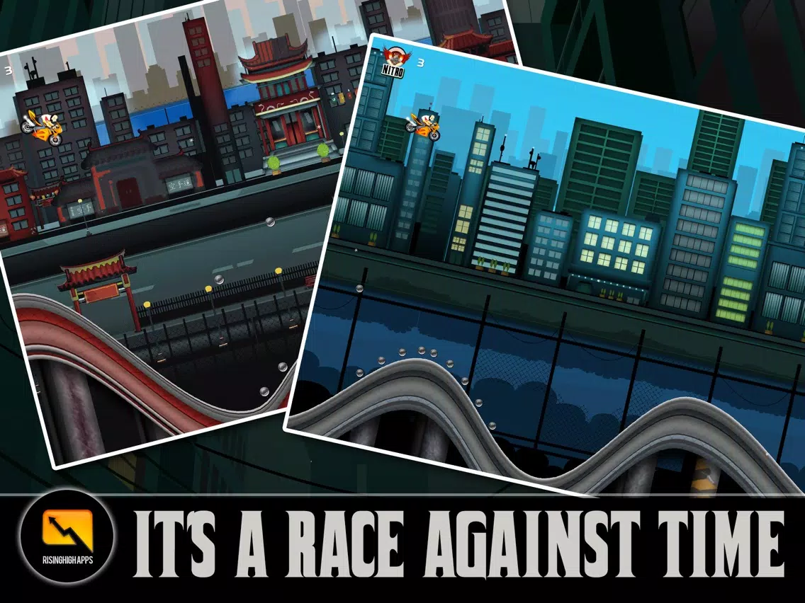 Bike Squad - Realtime Motorbike Multiplayer Pro Edition iPad Screenshots
