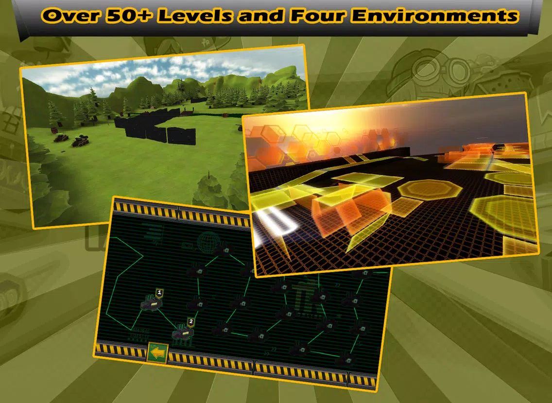 Captures d'écran de Tank War 3D : Heavy Armor iPad 