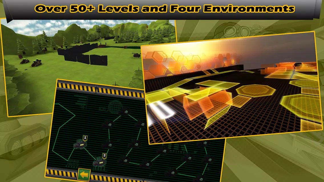 Captures d'écran de Tank War 3D : Heavy Armor